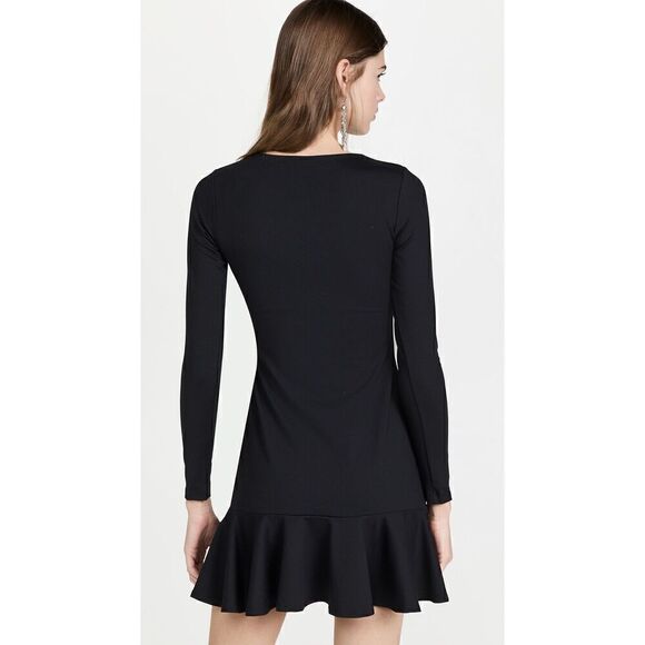 Susana Monaco Crew Ruffle Bottom Dress NEW - Picture 2 of 8